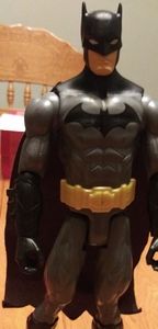 12 inch Batman and Superman action figures